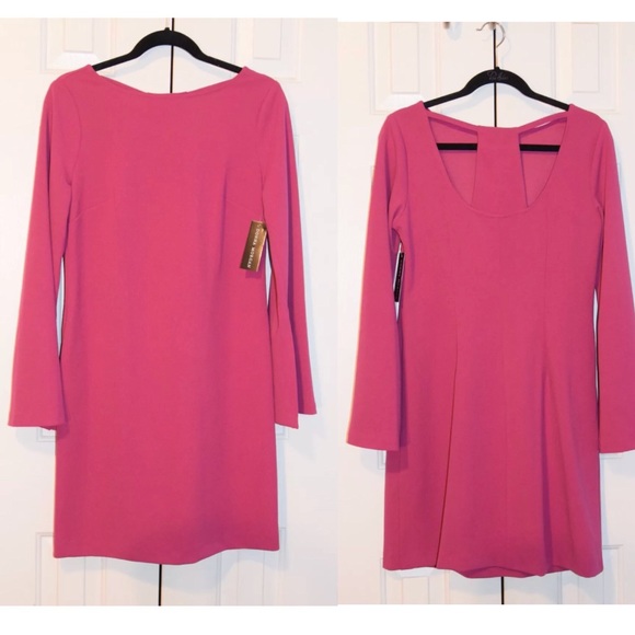 NWT Donna Morgan Racerback Cutout Shift Dress - Picture 3 of 4